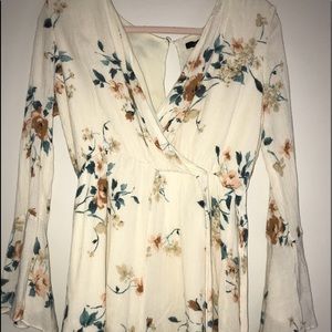 Romper- cross body tie